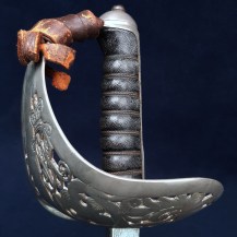 British WW1 1897 Pattern Infantry Officers Sword of Captain Bertram de Weltden Weldon MC, MID 13